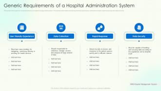 Generic Requirements Of A Hospital Administration System