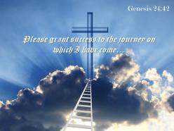 Genesis 24 42 please grant success powerpoint church sermon