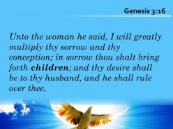 Genesis 3 16 he will rule over you powerpoint church sermon
