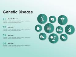 Genetic disease ppt powerpoint presentation ideas example topics