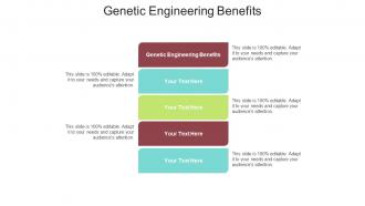 Genetic engineering benefits ppt powerpoint presentation file background image cpb