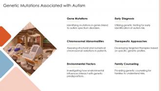 Genetic Mutations Associated With Autism Chromosomes PPT Template ACP