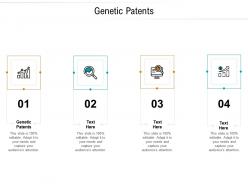 Genetic patents ppt powerpoint presentation ideas elements cpb