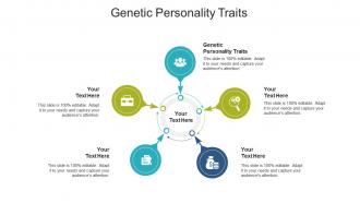 Genetic personality traits ppt powerpoint presentation summary icon cpb