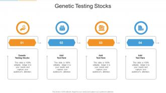 Genetic Testing Stocks In Powerpoint And Google Slides Cpb