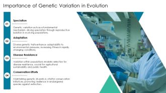 Genetic Variation And Population Genetics PPT Mockup AT Engaging Graphical