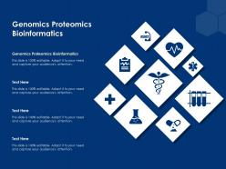 Genomics proteomics bioinformatics ppt powerpoint presentation portfolio outfit