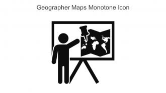 Geographer Maps Monotone Icon In Powerpoint Pptx Png And Editable Eps Format