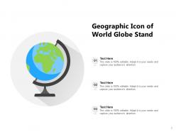 Geographic Icon Location Pointer Navigation Circle Document