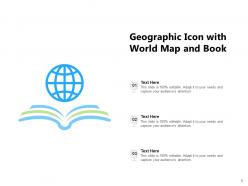 Geographic Icon Location Pointer Navigation Circle Document