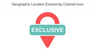 Geographic Location Exclusivity Colored Icon In Powerpoint Pptx Png And Editable Eps Format