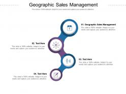 Geographic sales management ppt powerpoint presentation professional outfit cpb