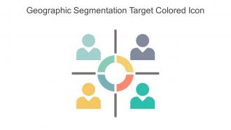 Geographic Segmentation Target Colored Icon In Powerpoint Pptx Png And Editable Eps Format