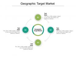 Geographic target market ppt powerpoint presentation infographics cpb