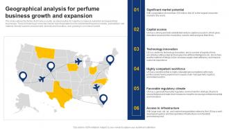 Geographical Analysis For Perfume Business Growth On Demand Logistics Business Plan BP SS