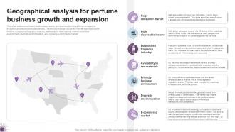 Geographical Analysis For Perfume Luxury Perfume Business Plan BP SS