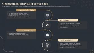 Geographical Analysis Of Coffee Shop Coffee Shop Start Up BP SS