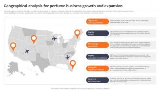 Geographical Analysis Perfume Business Growth Logistics Company Business Plan BP SS