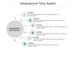 Geographical filing system ppt powerpoint presentation outline example file cpb