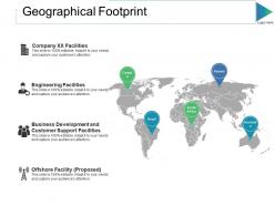 Geographical footprint ppt slides download ppt slide
