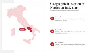 Geographical Location Of Naples On Italy Map
