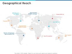 Geographical reach revenue ppt powerpoint presentation picture