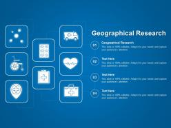 Geographical research ppt powerpoint presentation icon graphics template