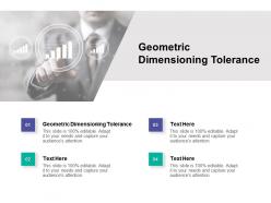 Geometric dimensioning tolerance ppt powerpoint presentation pictures cpb