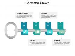 Geometric growth ppt powerpoint presentation slides gallery cpb