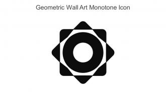 Geometric Wall Art Monotone Icon In Powerpoint Pptx Png And Editable Eps Format