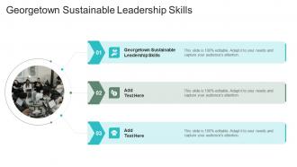 Georgetown Sustainable Leadership Skills In Powerpoint And Google Slides Cpb