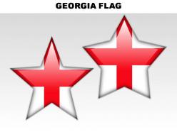 Georgia country powerpoint flags