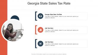Georgia State Sales Tax Rate In Powerpoint And Google Slides Cpb