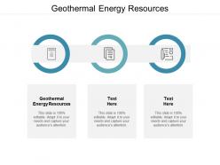 Geothermal energy resources ppt powerpoint presentation professional graphics pictures cpb