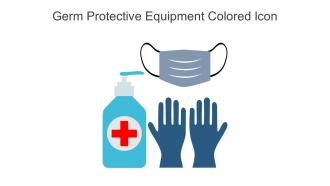 Germ Protective Equipment Colored Icon In Powerpoint Pptx Png And Editable Eps Format