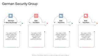 German Security Group In Powerpoint And Google Slides Cpb