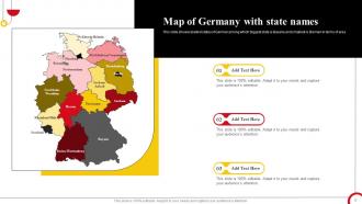 Germany Maps Powerpoint Ppt Template Bundles Professionally Adaptable