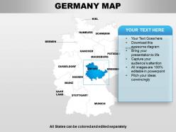 Germany powerpoint maps