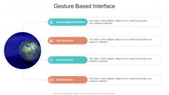 Gesture Based Interface Ppt Presentation Cpp PPT Sample