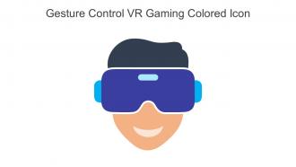 Gesture Control VR Gaming Colored Icon In Powerpoint Pptx Png And Editable Eps Format