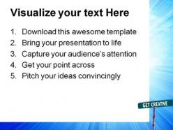 Get creative metaphor powerpoint templates and powerpoint backgrounds 0911