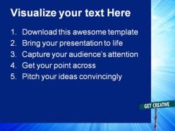 Get creative metaphor powerpoint templates and powerpoint backgrounds 0911