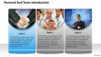 Get personal and team introduction 0114