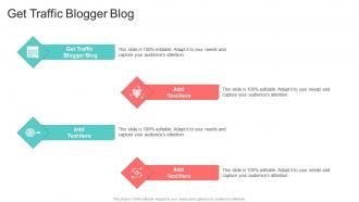Get Traffic Blogger Blog In Powerpoint And Google Slides Cpb