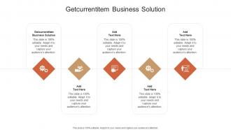 Getcurrentitem Business Solution In Powerpoint And Google Slides Cpb
