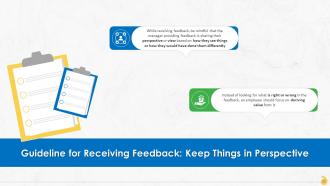 Getting Better At Receiving Feedback Training Ppt Ideas Informative