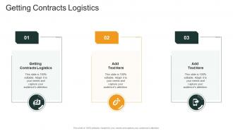 Getting Contracts Logistics In Powerpoint And Google Slides Cpb