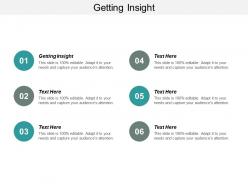Getting insight ppt powerpoint presentation model slides cpb