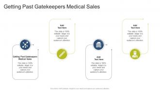 Getting Past Gatekeepers Medical Sales In Powerpoint And Google Slides Cpb
