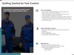 Getting Started For Pest Control Ppt Powerpoint Template Deck